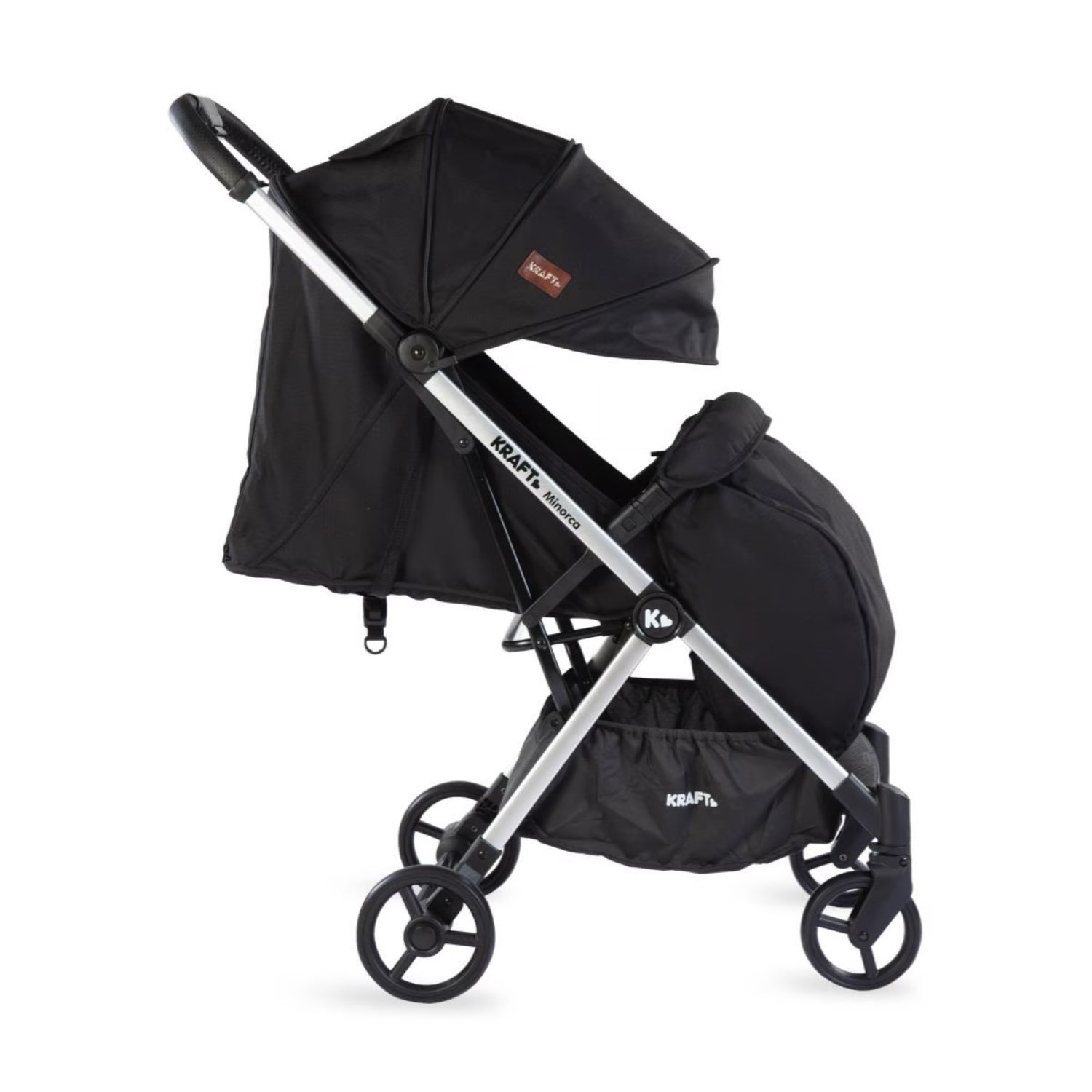 Kraft Minorca Bebek Arabası Black Melange