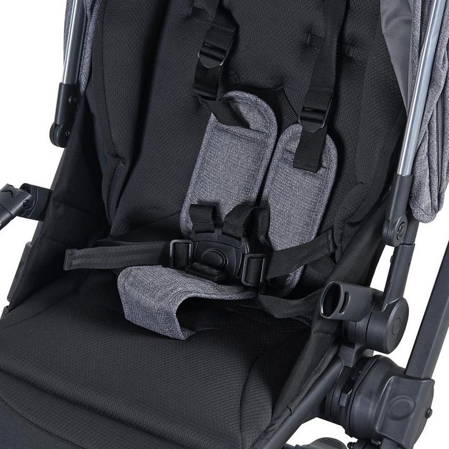 Prego İbiza Plus Travel Sistem İkiz Bebek Arabası 2223 Gri