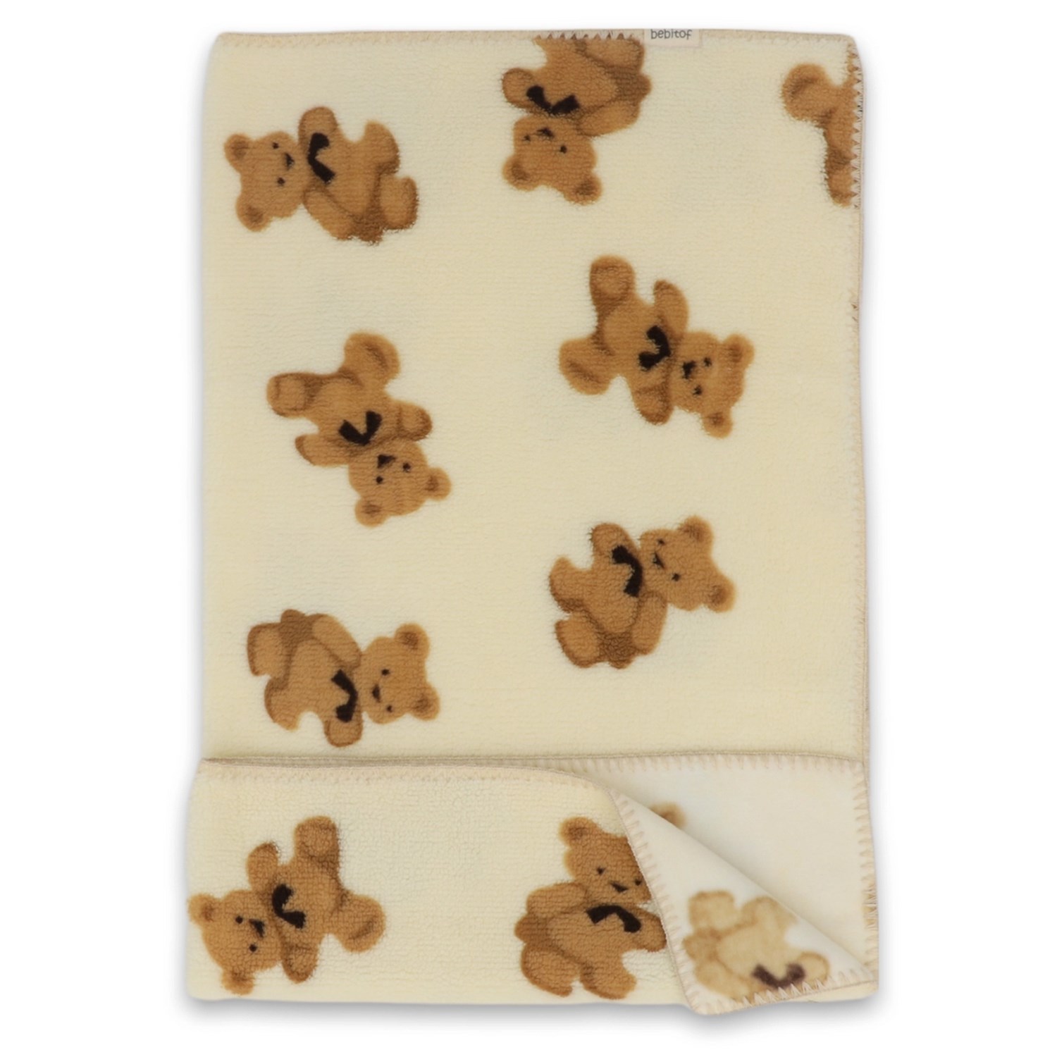 Bebitof Velsoft Bebek Battaniyesi 95076 Ekru