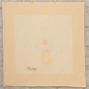 Bebitof Çift Katlı Pazen Bebek Battaniyesi 95068 Kahverengi