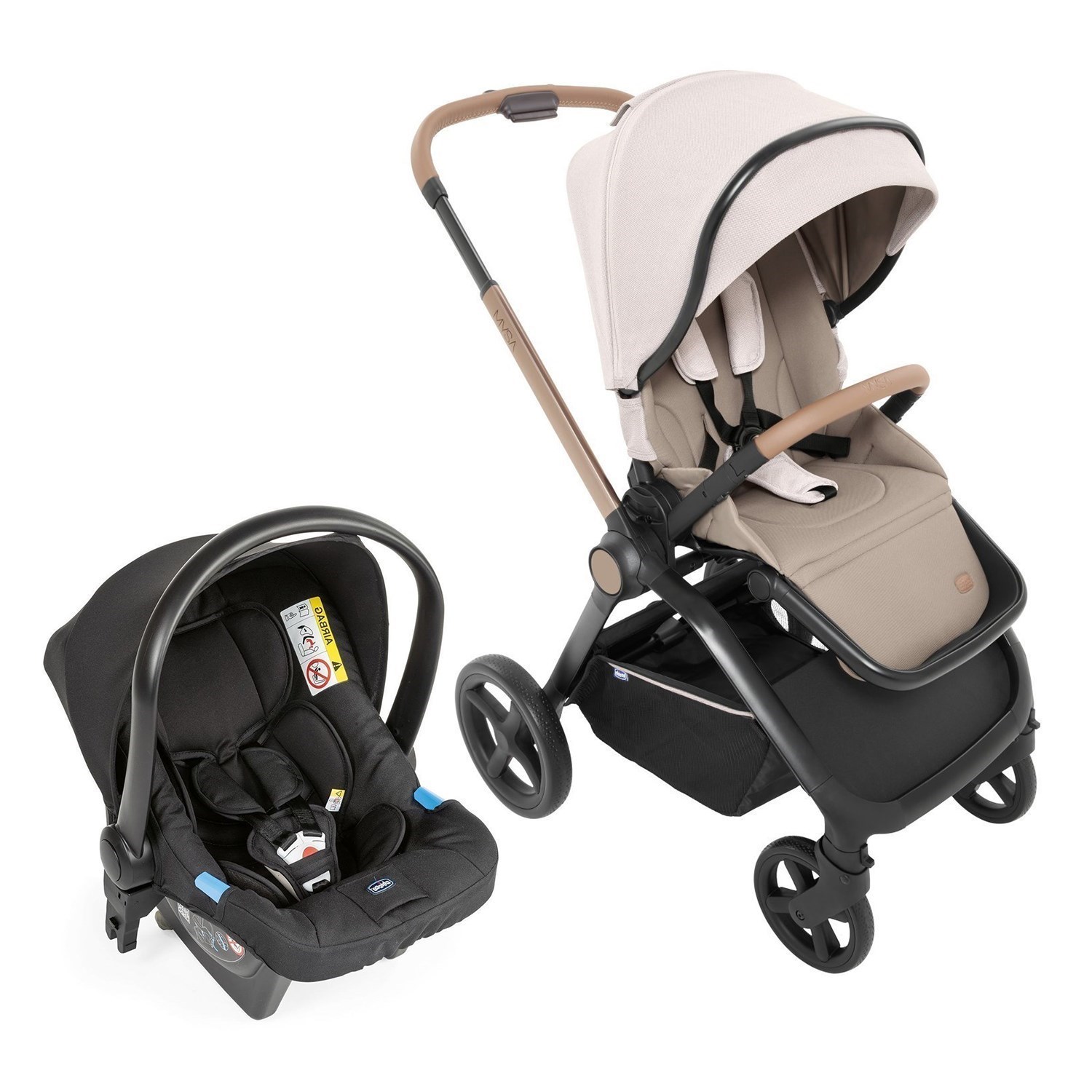 Chicco Duo Mysa Bebek Arabası  Amber Glow
