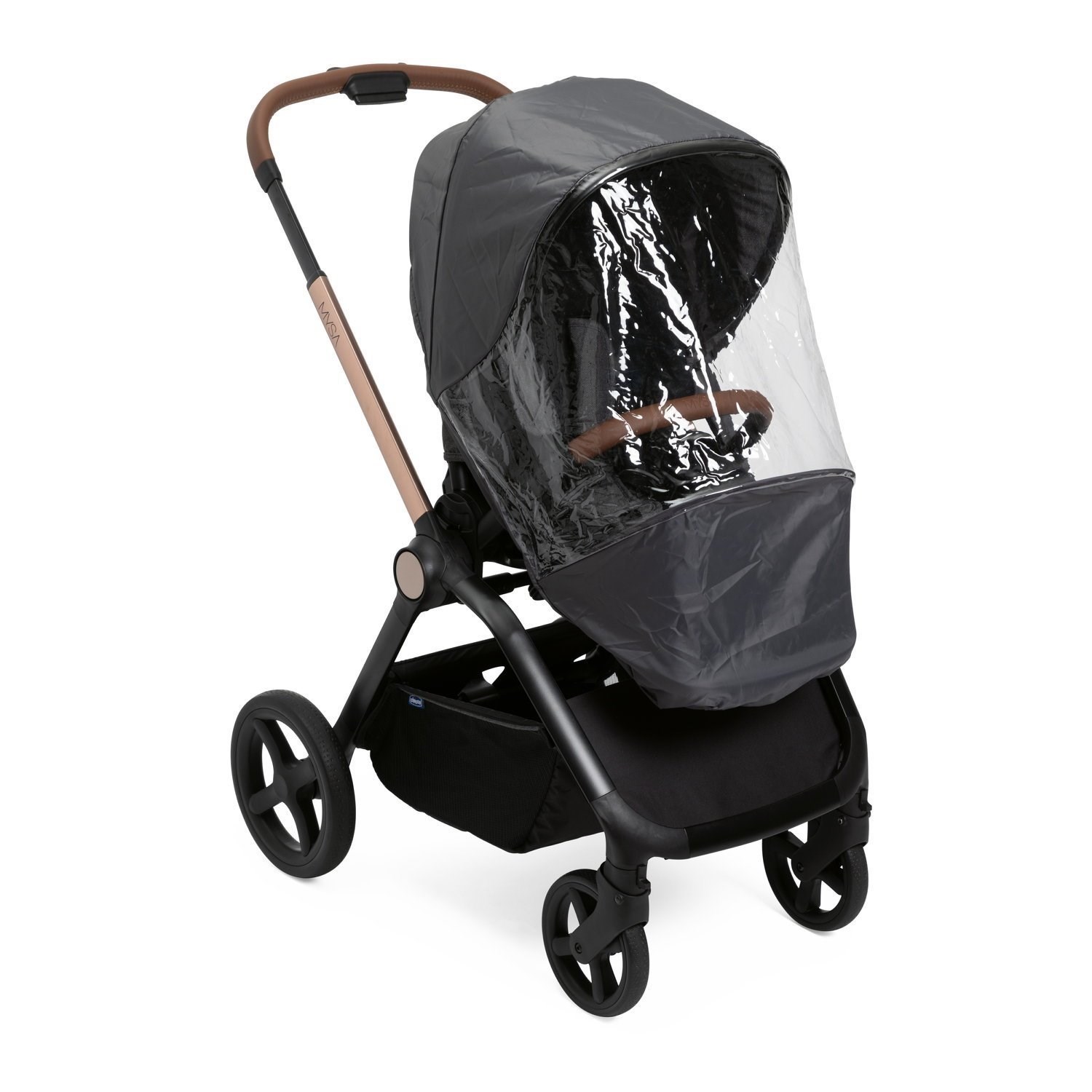 Chicco Duo Mysa Bebek Arabası  Black Satin