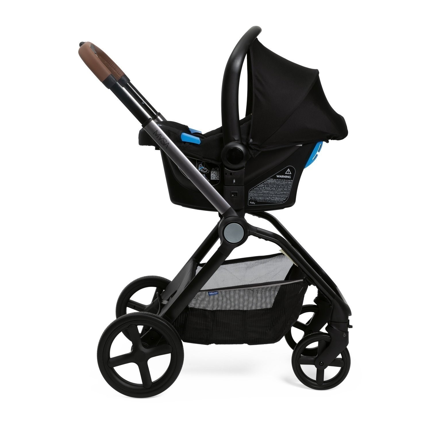 Chicco Duo Mysa Bebek Arabası  Silver Grey