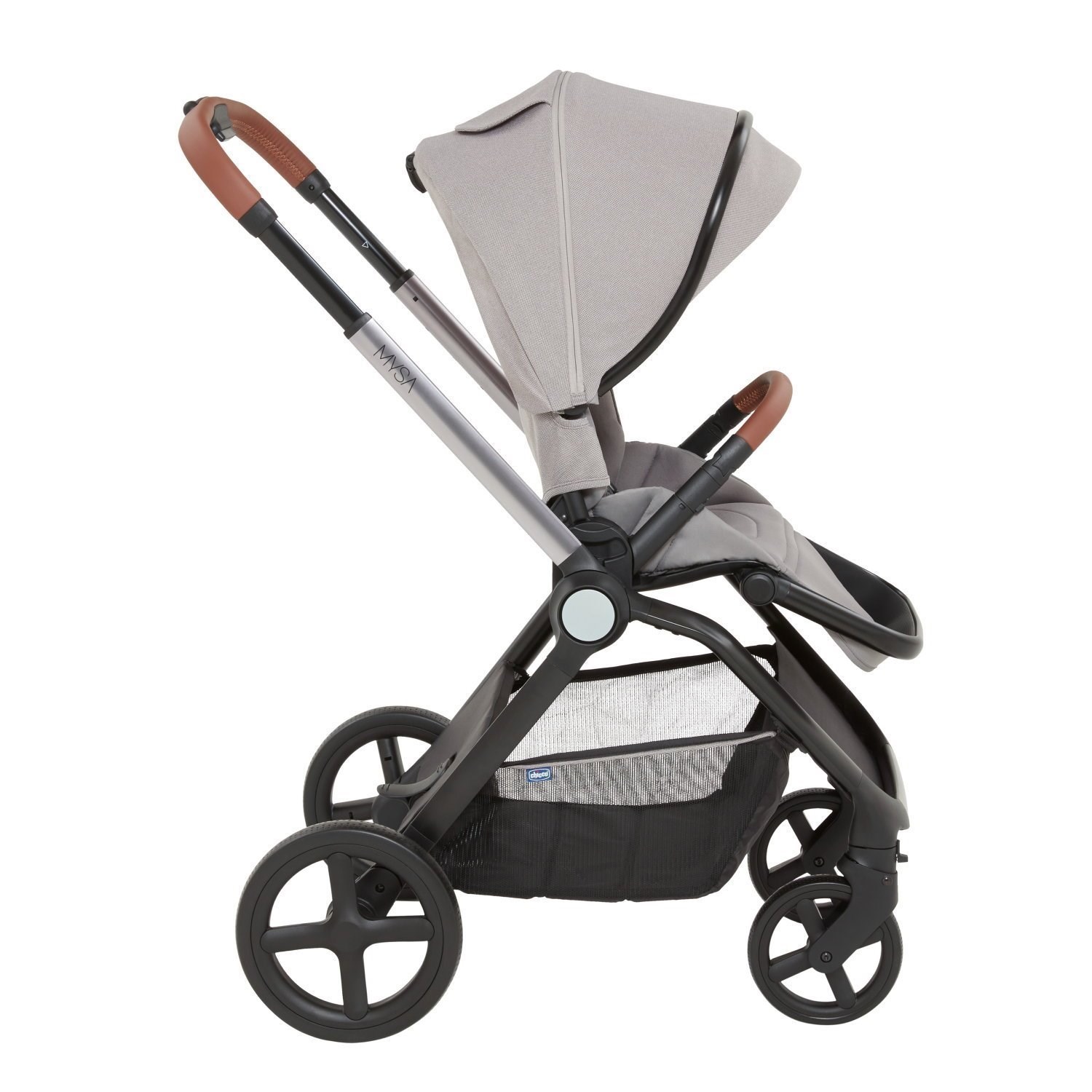 Chicco Duo Mysa Bebek Arabası  Silver Grey