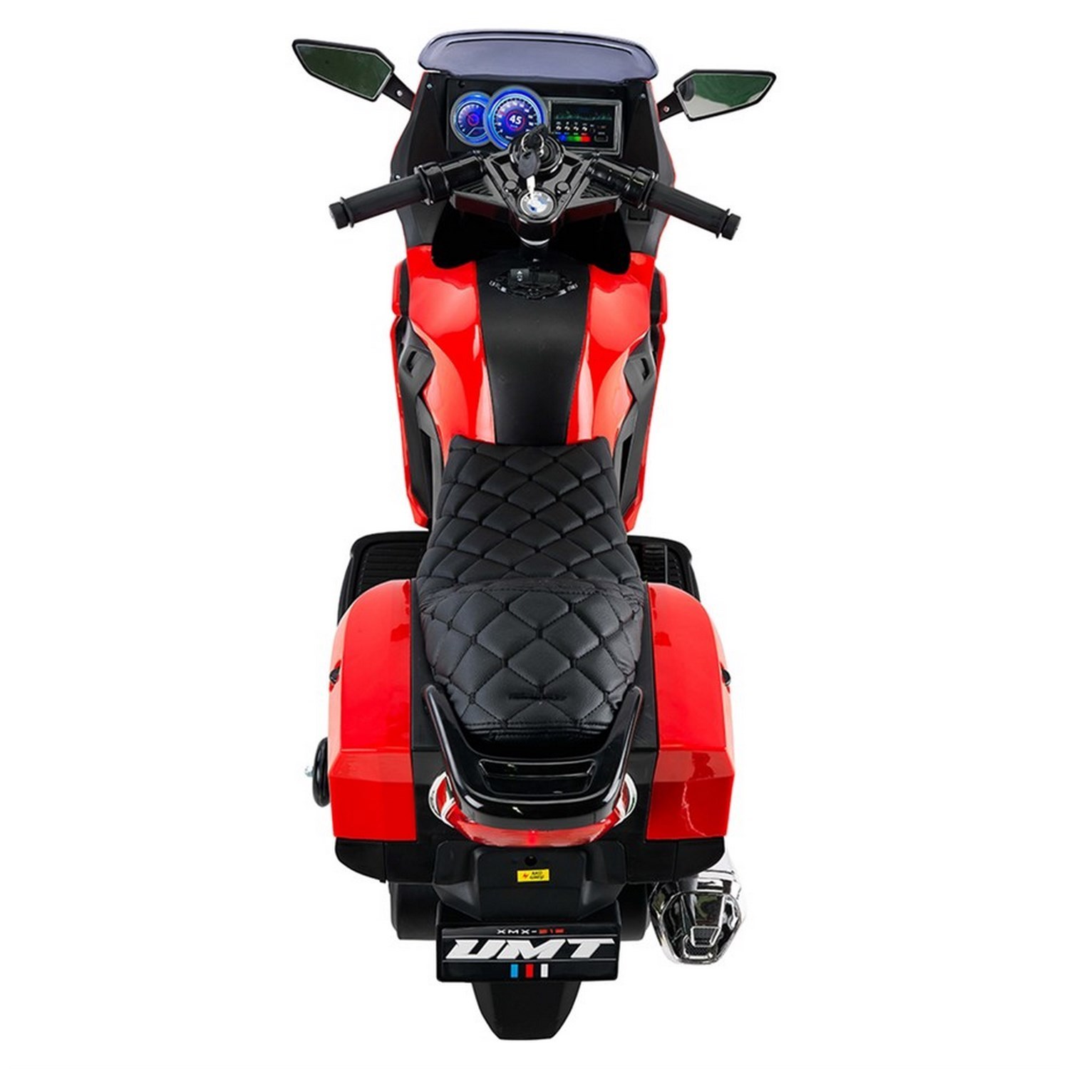 BabyHope Ledli Akülü Motor 438A XMX-316 12V Kırmızı