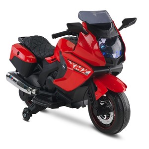 BabyHope Ledli Akülü Motor 438A XMX-316 12V Kırmızı