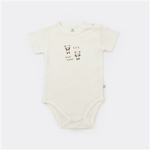Bibaby Happy Pandas Bebek Body 56928 Ekru