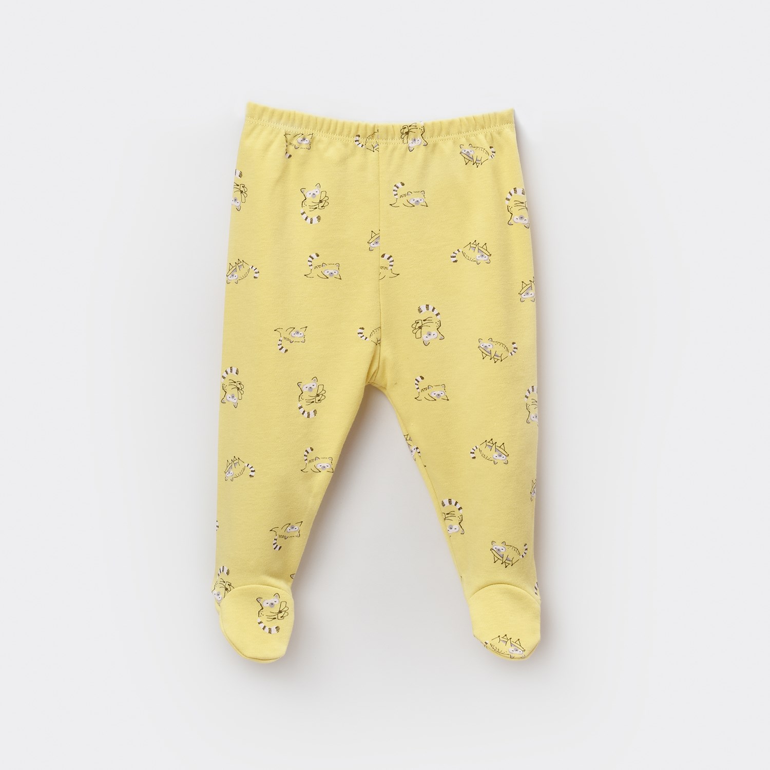 Biorganic Baby Racoon Patikli Bebek Pantolonu 57810 Vanilya