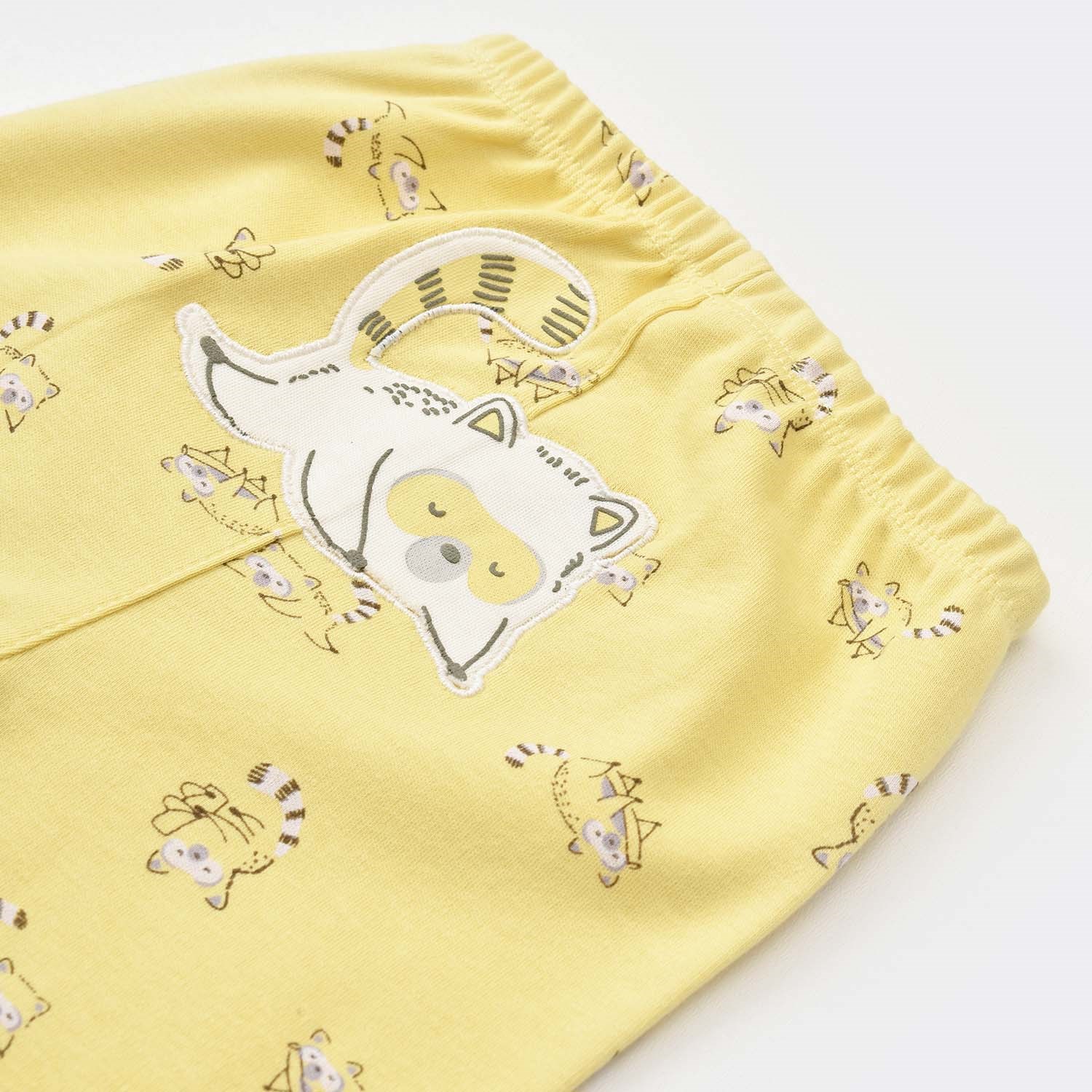 Biorganic Baby Racoon Patikli Bebek Pantolonu 57810 Vanilya