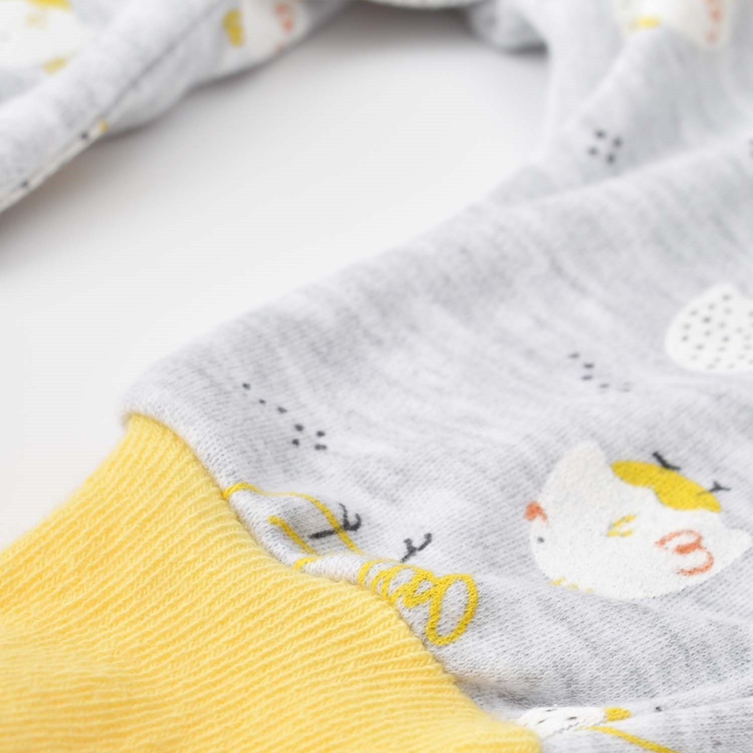 Bibaby Chick And Chick Çoraptolon Bebek Tulumu 60653 Sarı-Karmelanj