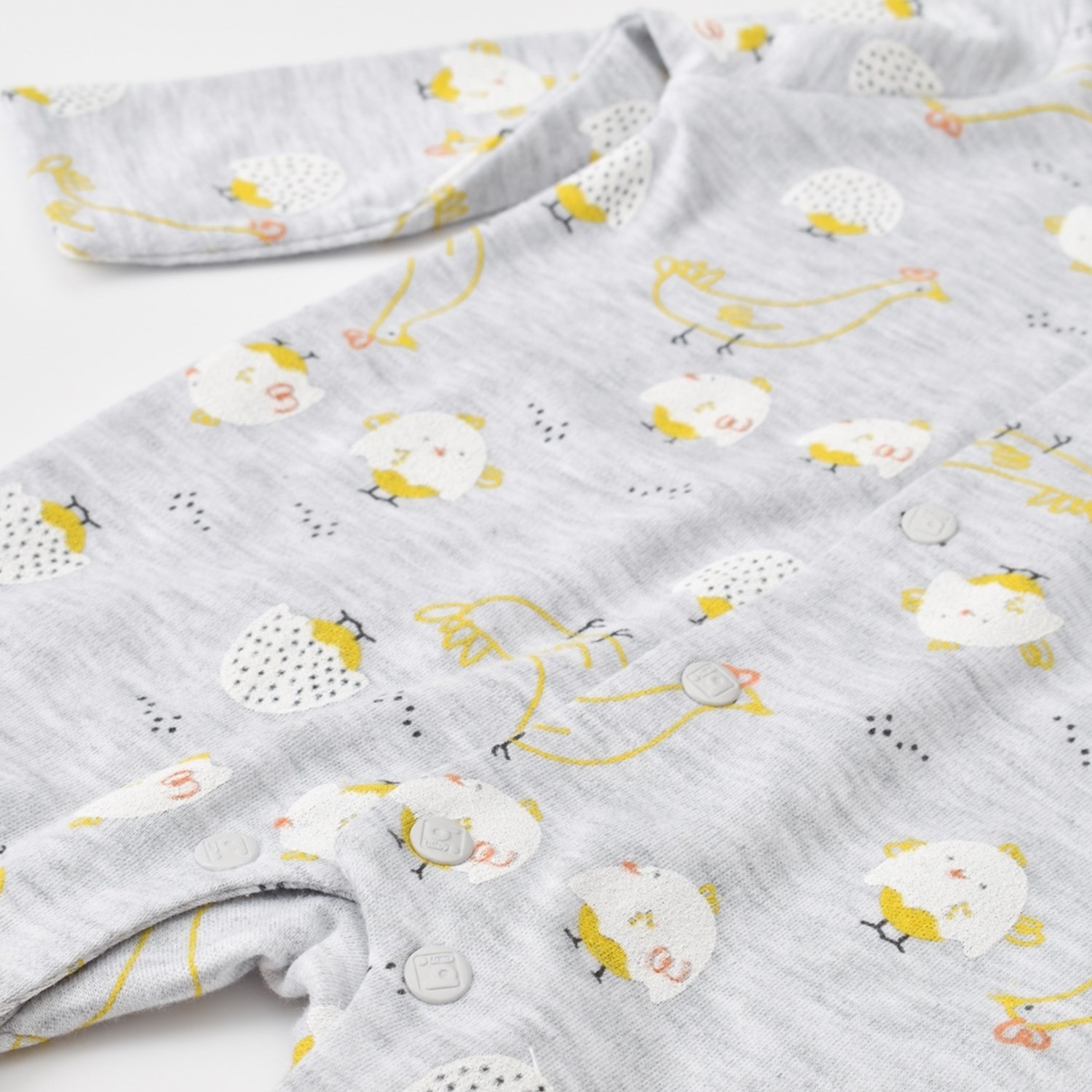 Bibaby Chick And Chick Newborn Bebek Tulumu 60654 Sarı-Karmelanj