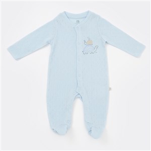 Bibaby Turtle Blues Bebek Tulumu 60686 Mavi