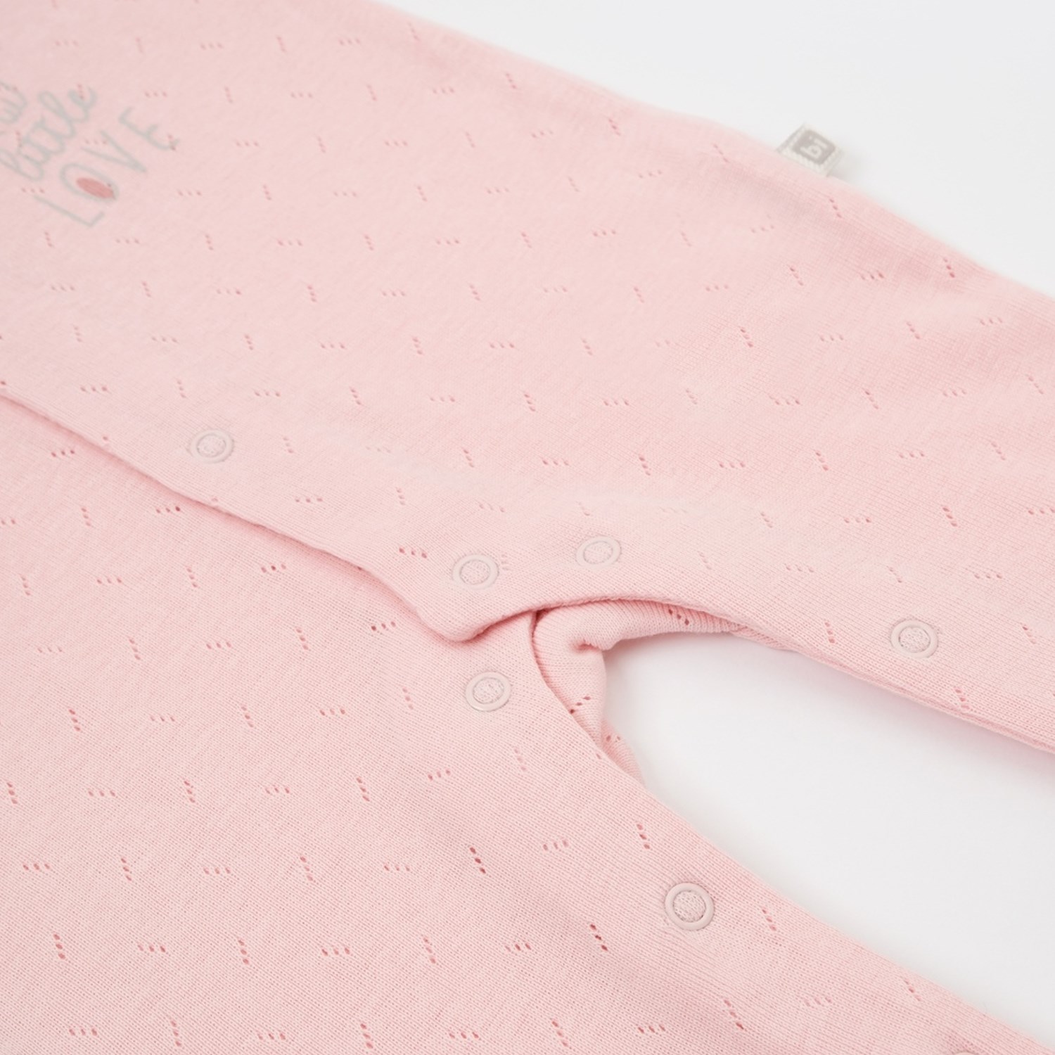 Bibaby Little Rabbit Love Bebek Tulumu 60687 Pembe
