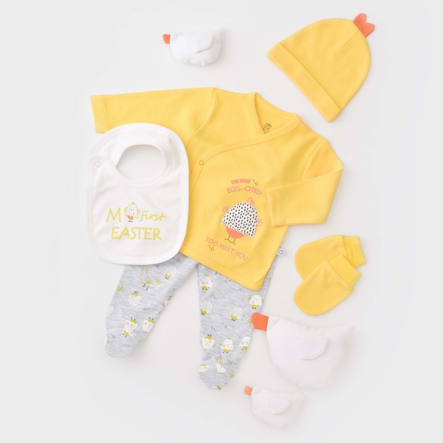 Bibaby Chick And Chick 5'li Bebek Hastane Sarı-Karmelanj