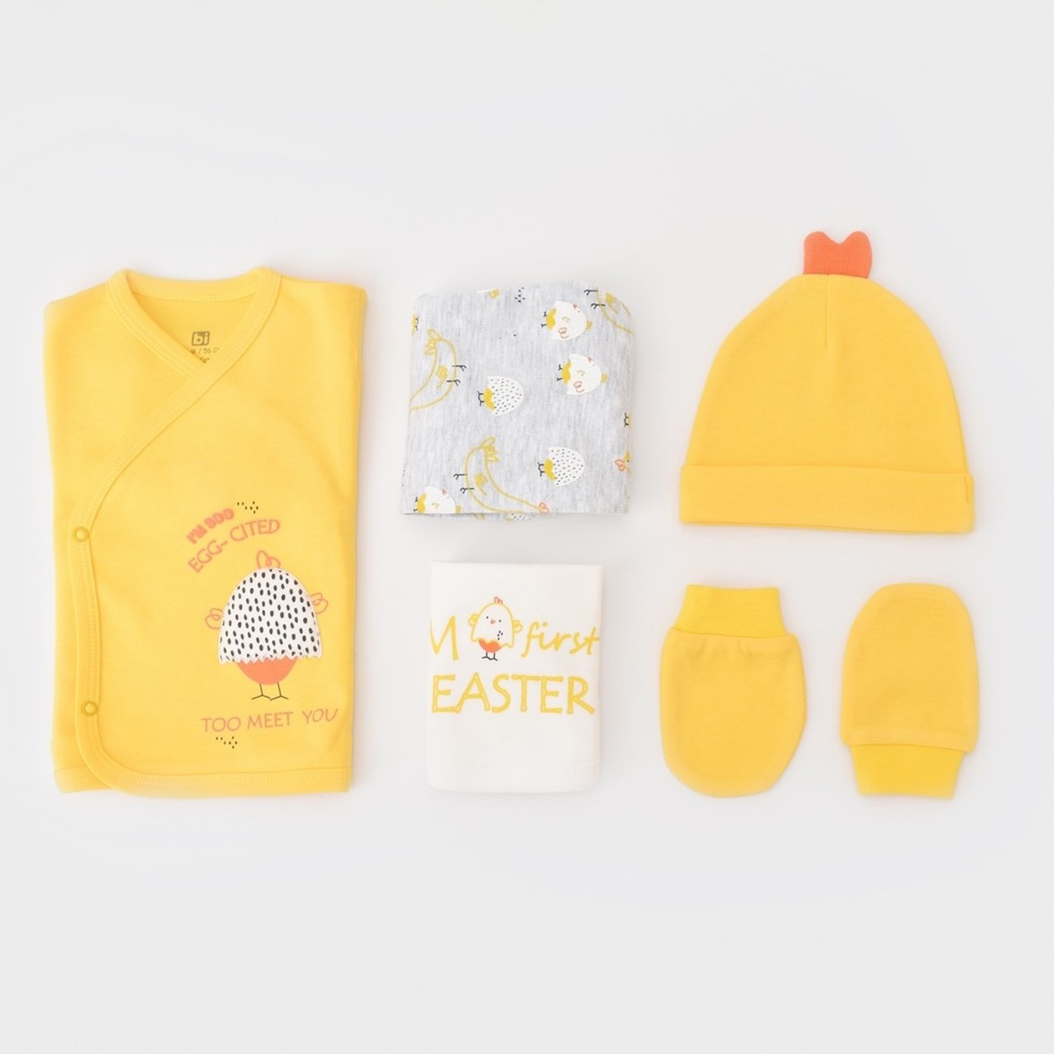 Bibaby Chick And Chick 5'li Bebek Hastane Sarı-Karmelanj