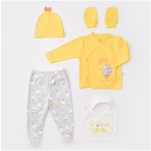 Bibaby Chick And Chick 5'li Bebek Hastane Sarı-Karmelanj