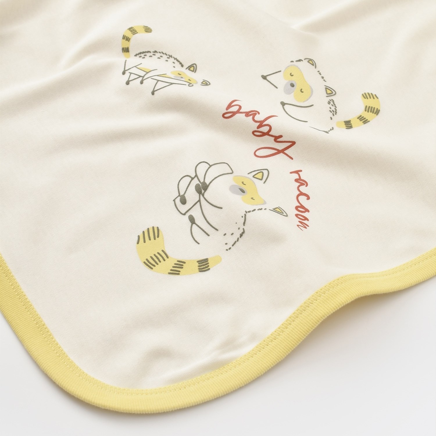Biorganic Baby Racoon Battaniye 85x90 Cm 64643 Vanilya