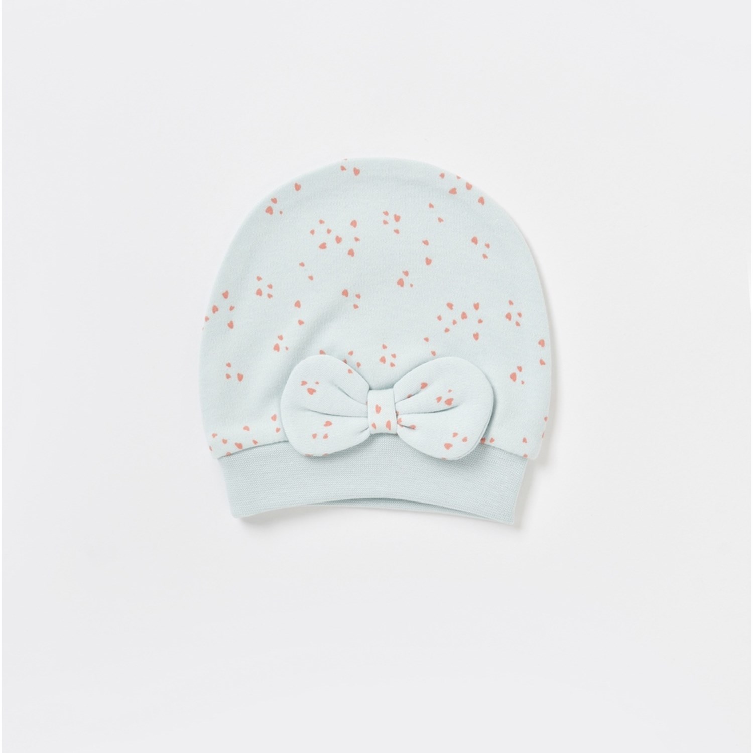 Biorganic Pretty Ears Bunny 2'li Şapka 72202 Ekru-Mint