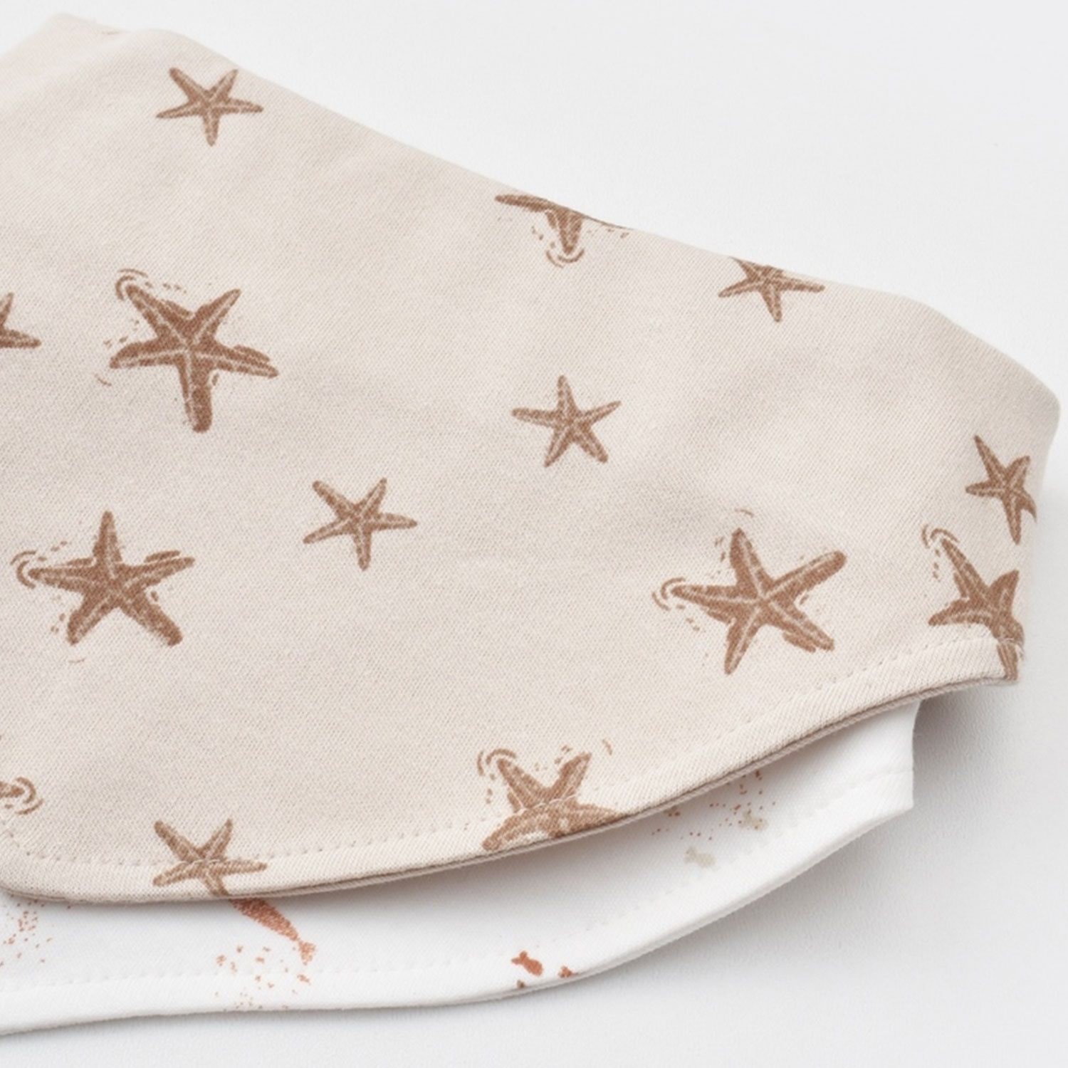 Biorganic Magic Starfish 2'li Bebek Fular Mama Önlüğü 75164 Karamel