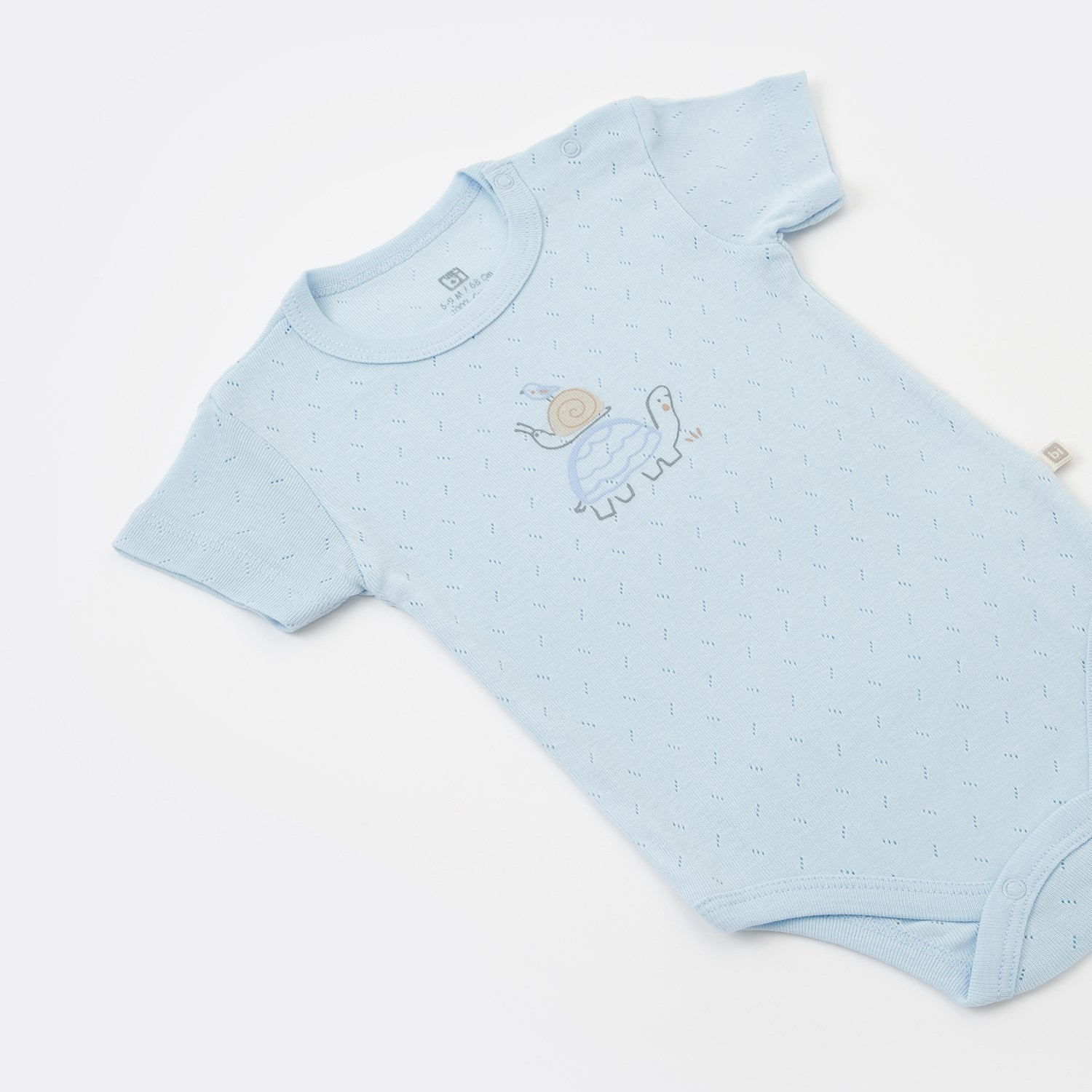 Bibaby Turtle Blues Bebek Body 56931 Mavi
