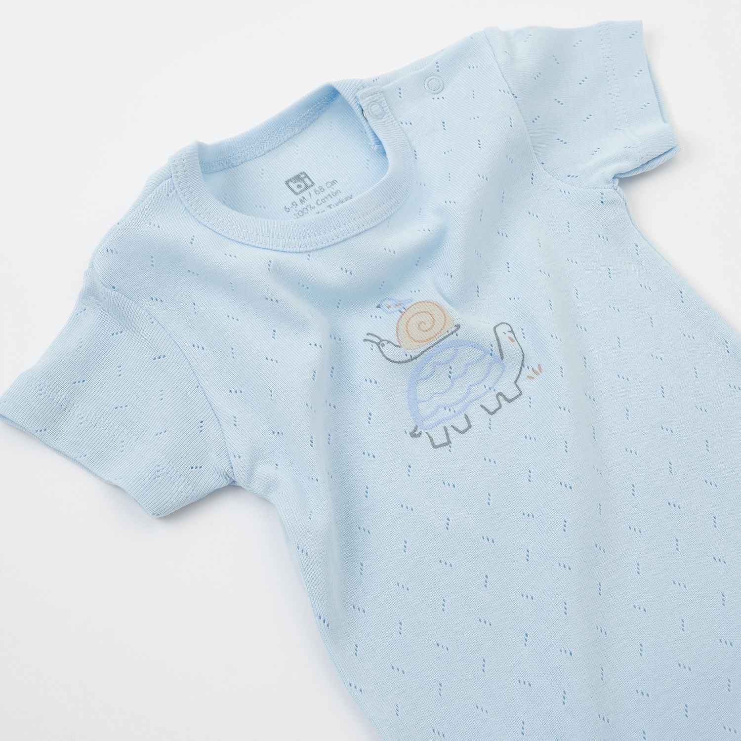 Bibaby Turtle Blues Bebek Body 56931 Mavi