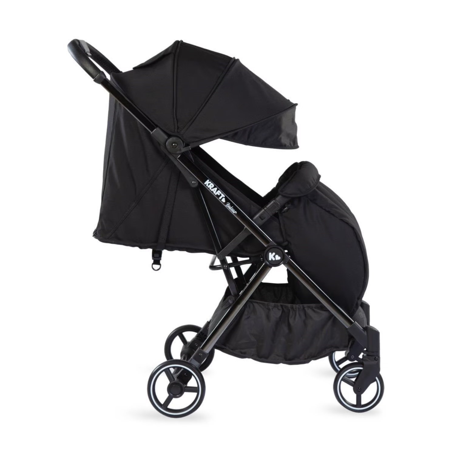 Kraft Balear Bebek Arabası Black - Gray Chrome