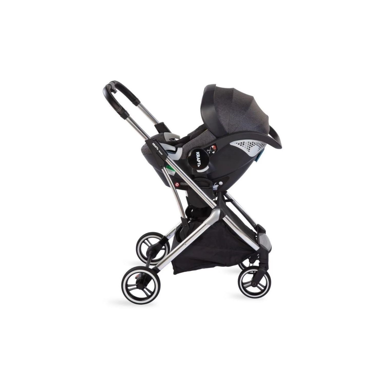 Kraft Kenya Travel Sistem Bebek Arabası Black