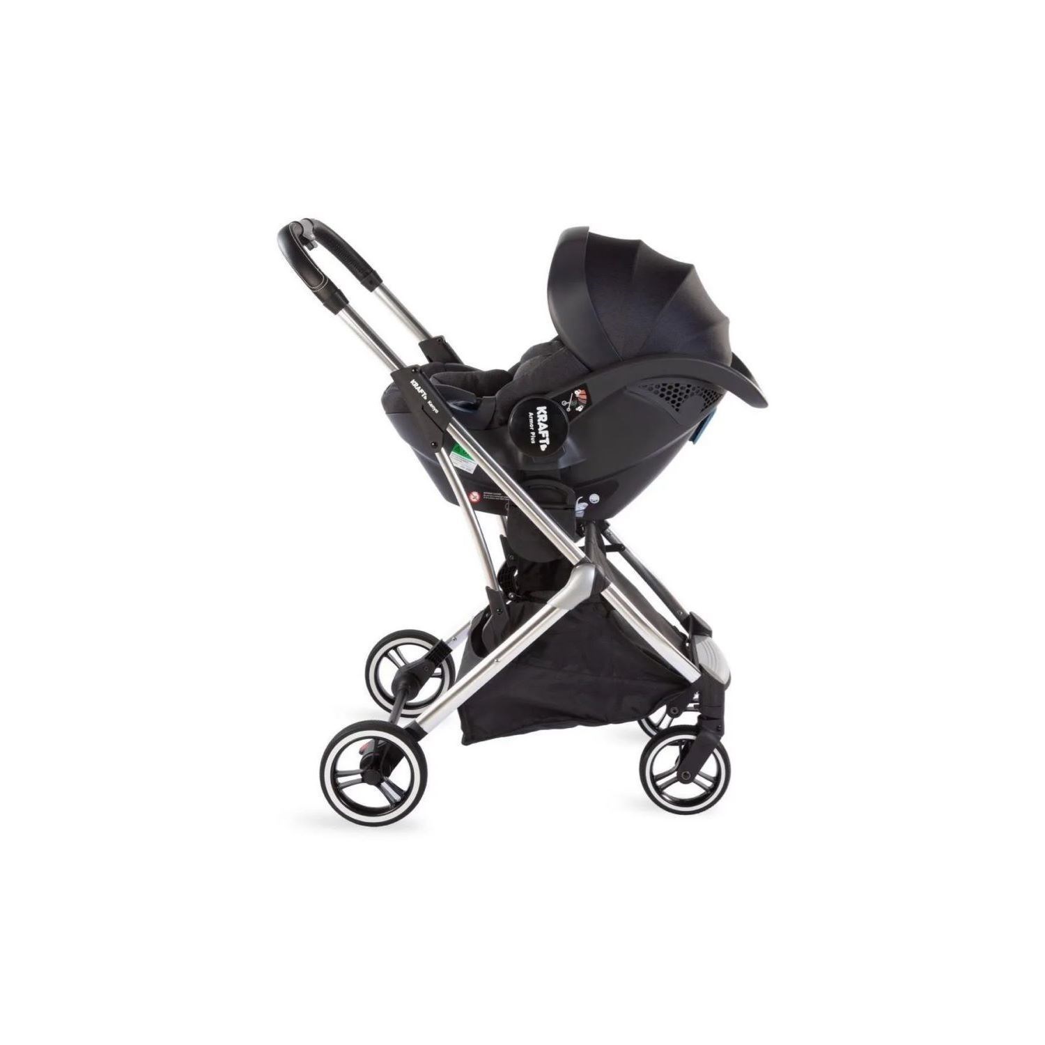 Kraft Kenya Travel Sistem Bebek Arabası Black