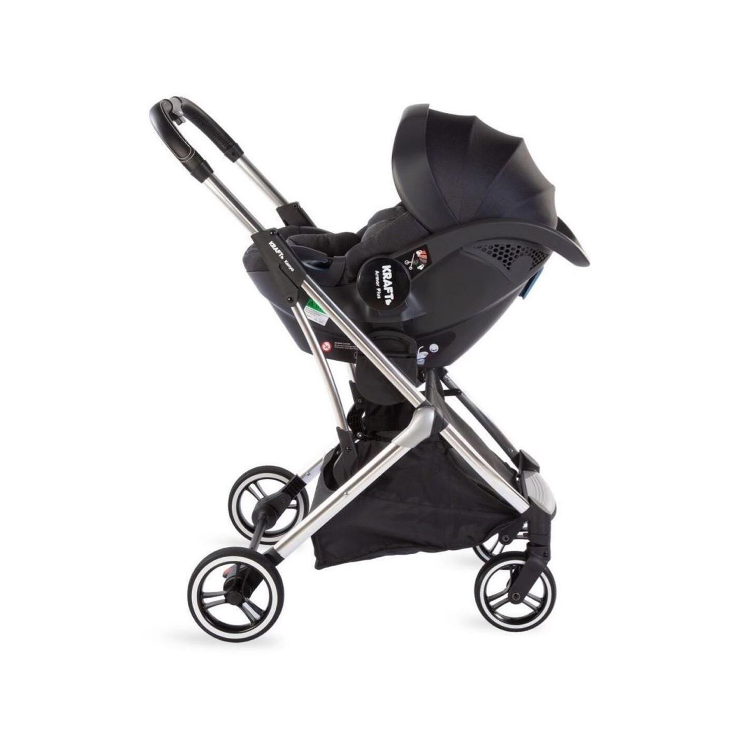 Kraft Kenya Travel Sistem Bebek Arabası Black