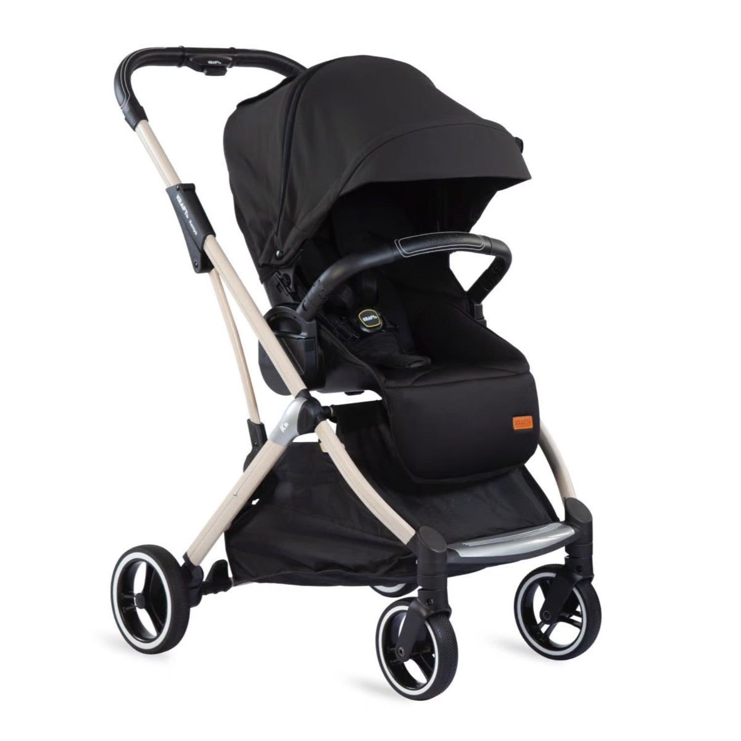 Kraft Kenya Travel Sistem Bebek Arabası Black Wood