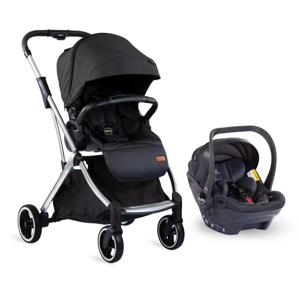 Kraft Kenya Travel Sistem Bebek Arabası Dark Grey