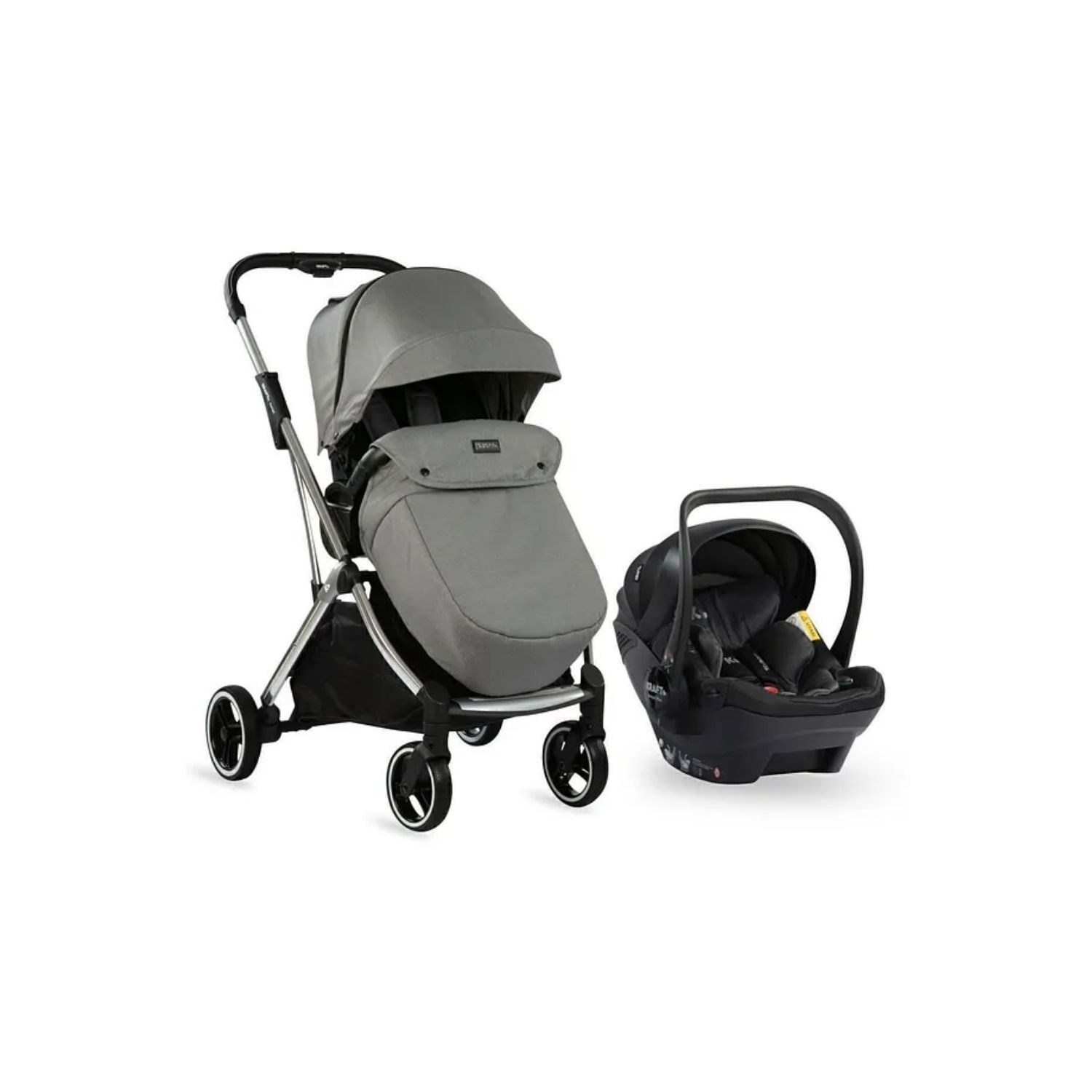 Kraft Kenya Travel Sistem Bebek Arabası Grey