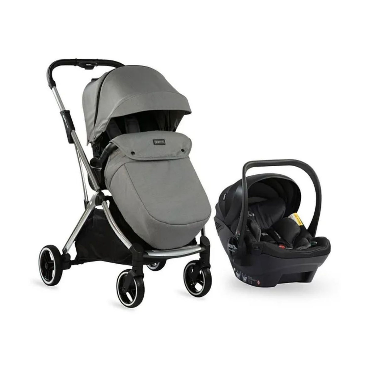 Kraft Kenya Travel Sistem Bebek Arabası Grey