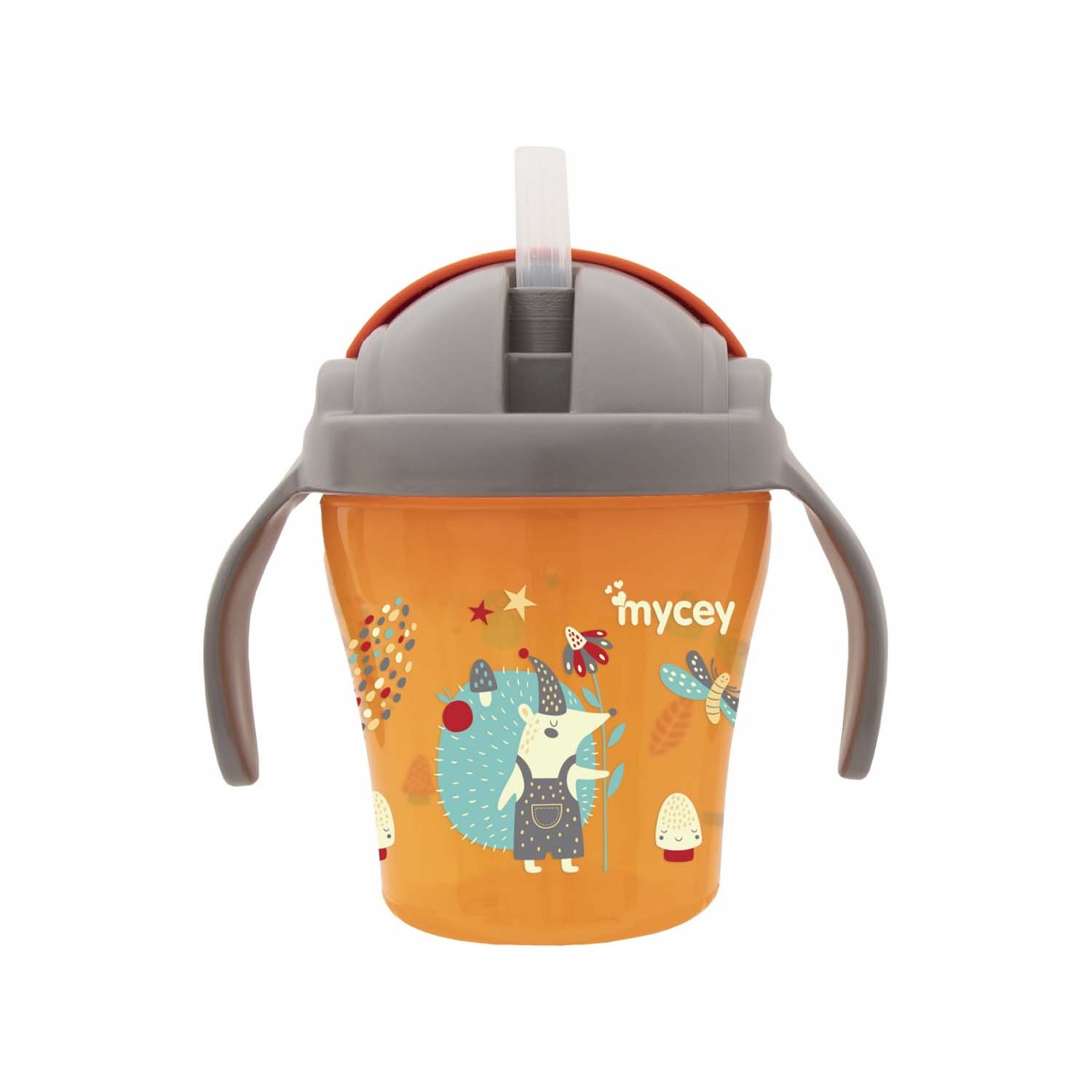 Mycey Pipetli Bardak 200 Ml 9 Ay+ 7129 Turuncu