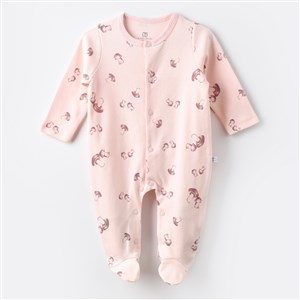 Bibaby Boony Mushroom Bebek Tulumu 60697 Pembe