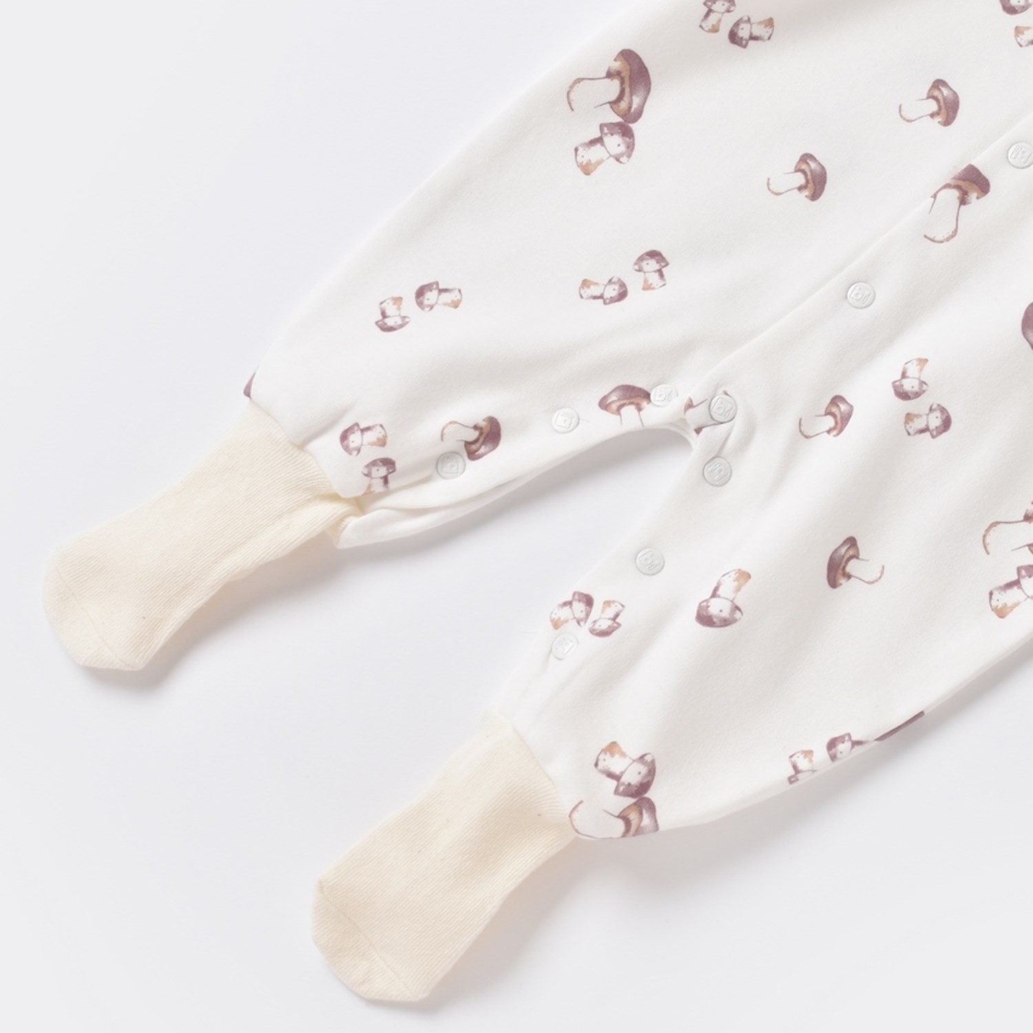 Bibaby Boony Mushroom Çoraptolon Bebek Tulumu 60698 Pembe