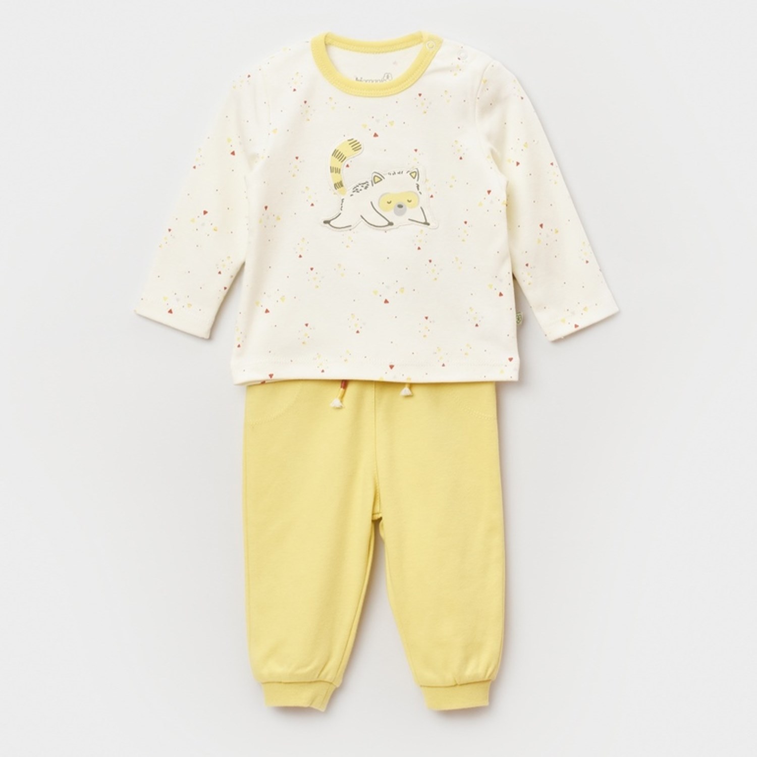 Biorganic Baby Racoon 2'li Bebek Takımı 59727 Vanilya
