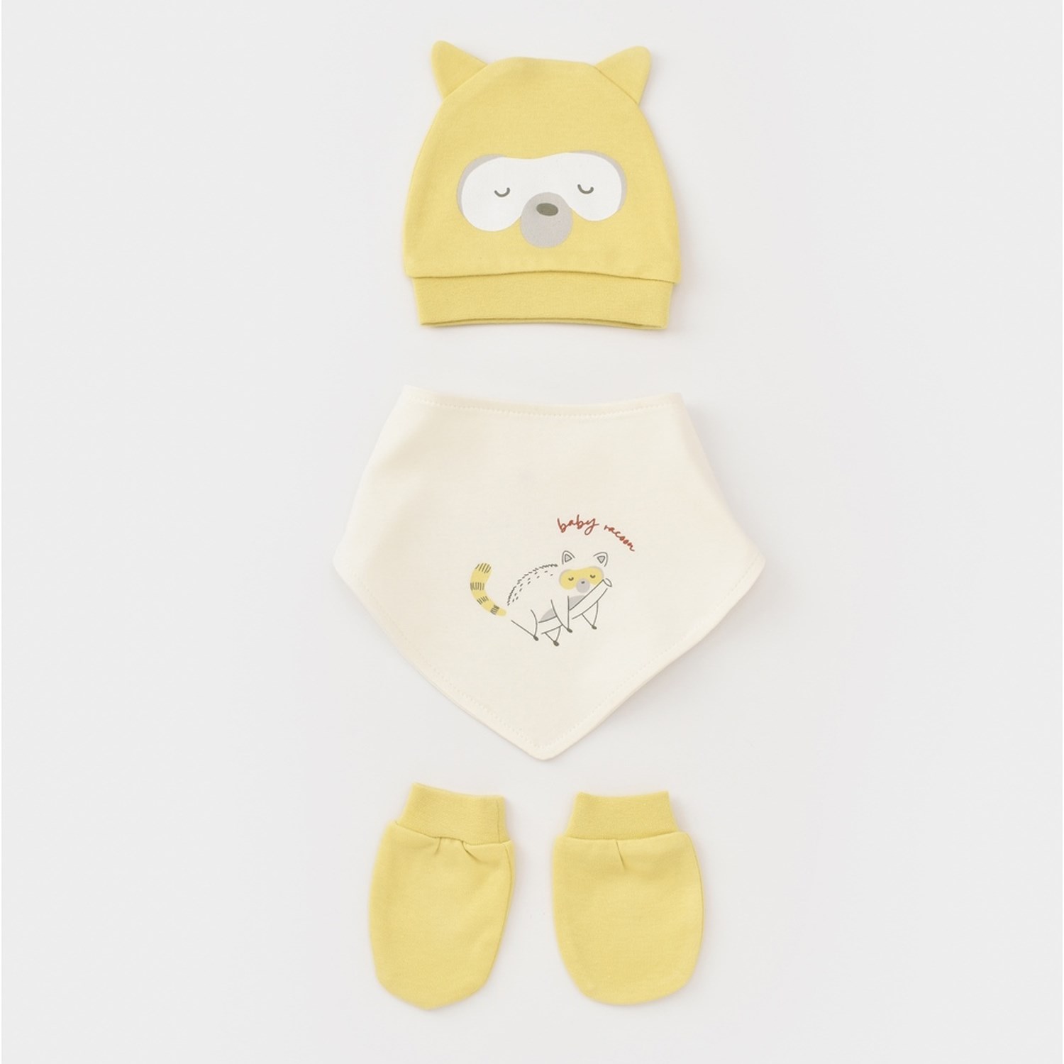 Biorganic Baby Racoon 5'li Bebek Hastane Çıkış Seti 62288 Vanilya