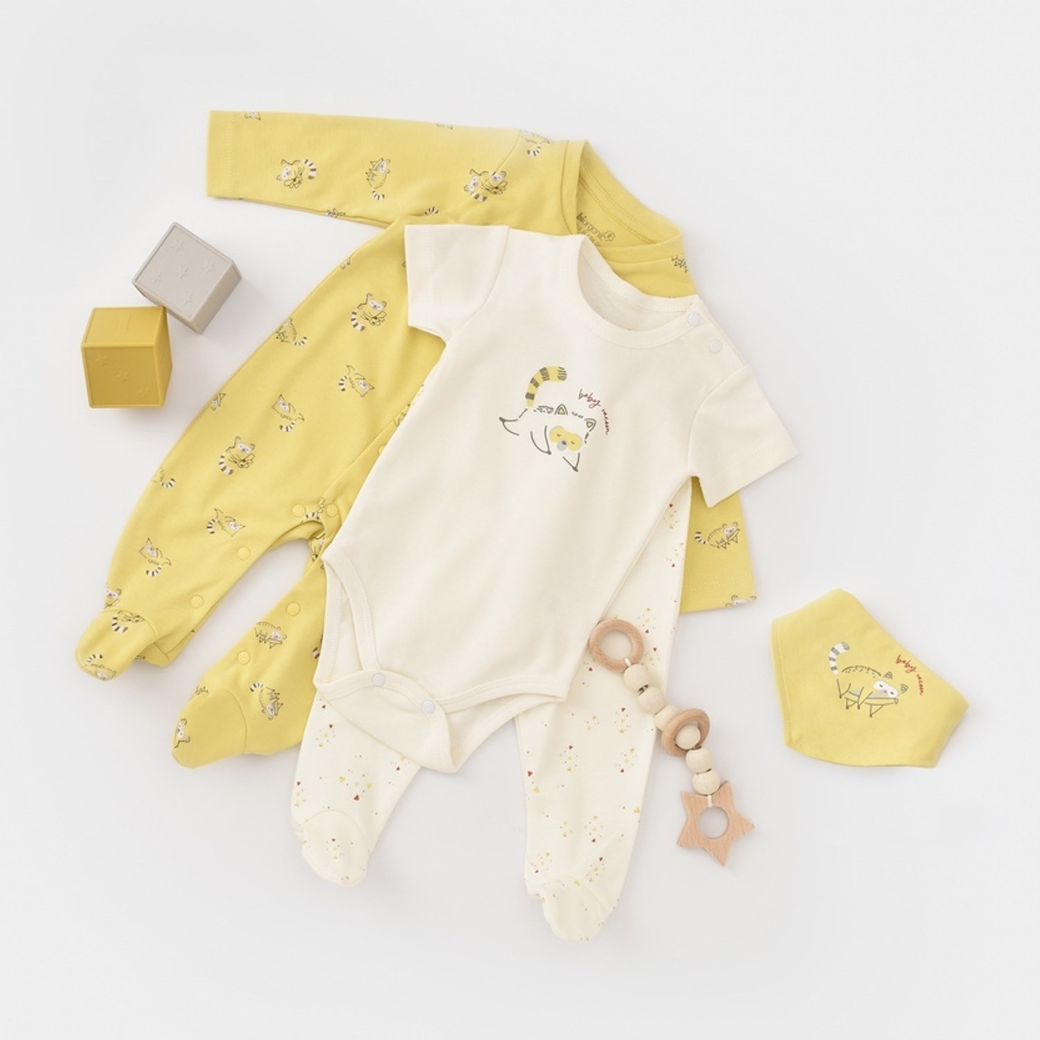 Biorganic Baby Racoon Tulumlu Tüllü Set 62290 Vanilya