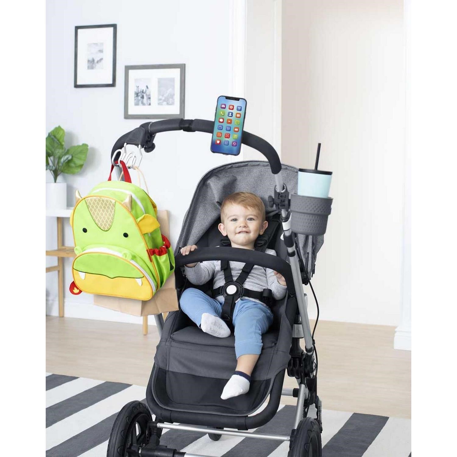 Skip Hop Bebek Arabası Bardak Tutucu 282700 Gri
