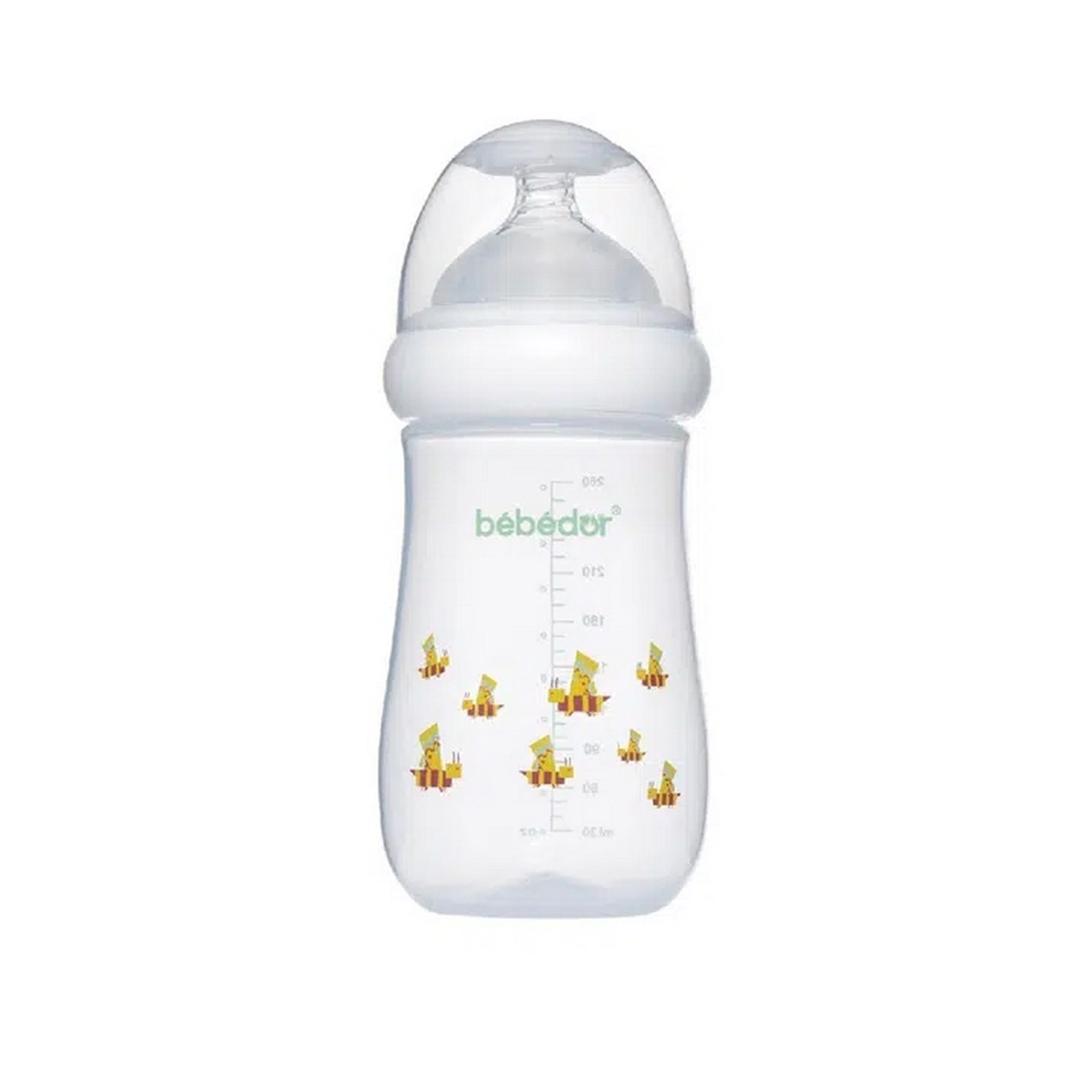 Bebedor Geniş Ağızlı PP Biberon 260 Ml 3+ Ay 98322 Yeşil