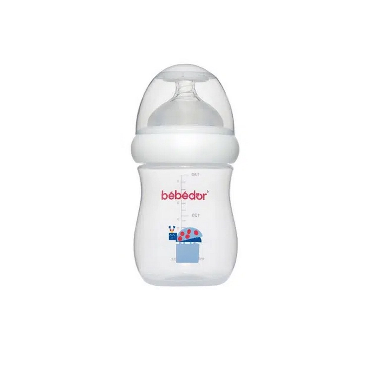 Bebedor Geniş Ağızlı PP Biberon 180 Ml 0+ Ay 97322 Mavi