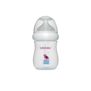 Bebedor Geniş Ağızlı PP Biberon 180 Ml 0+ Ay 97322 Fuşya