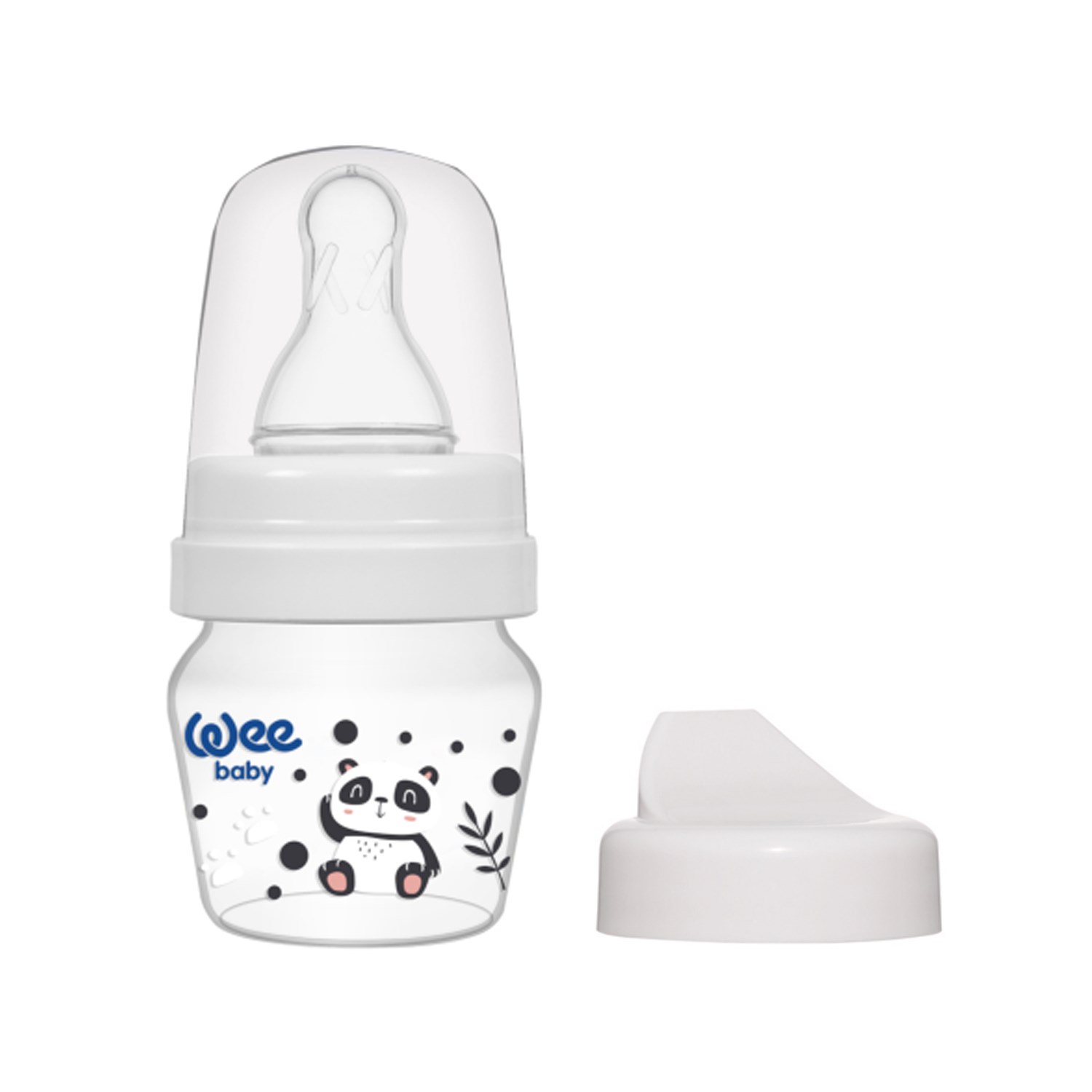 Wee Baby Mini PP Alıştırma Bardağı Seti 30 Ml 0-6 Ay 778 Beyaz