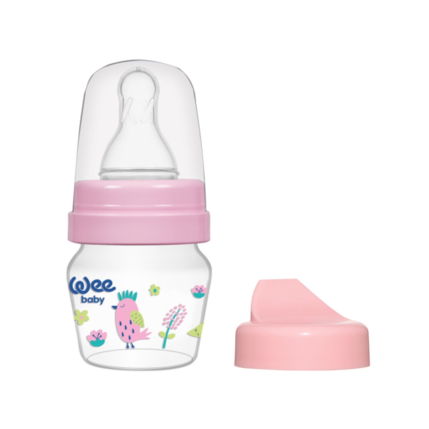 Wee Baby Mini PP Alıştırma Bardağı Seti 30 Ml 0-6 Ay 778 Pembe