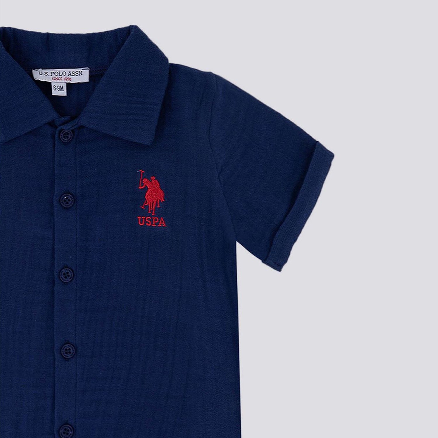 U.S. Polo Assn Erkek Bebek 2'li T-Shirt Takımı USB1155 Parlament