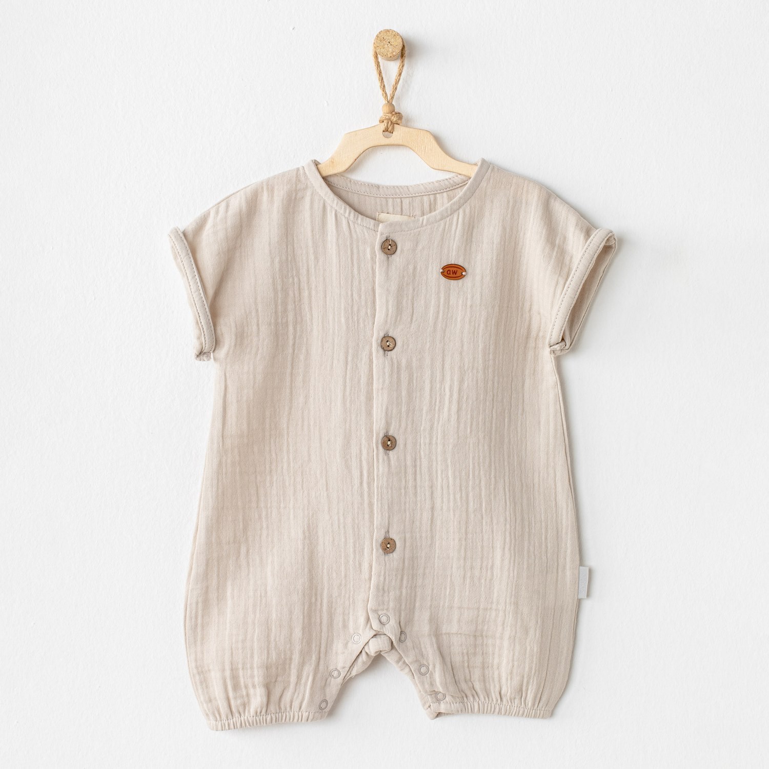 Andywawa Safari Bebek Tulumu AC23724 Taş