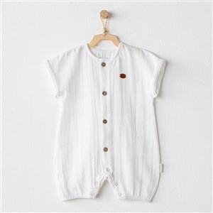 Andywawa Safari Bebek Tulumu AC23724 Beyaz