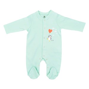 Bibaby Lets Fly Clouds Bebek Tulumu 60640 Açık Yeşil