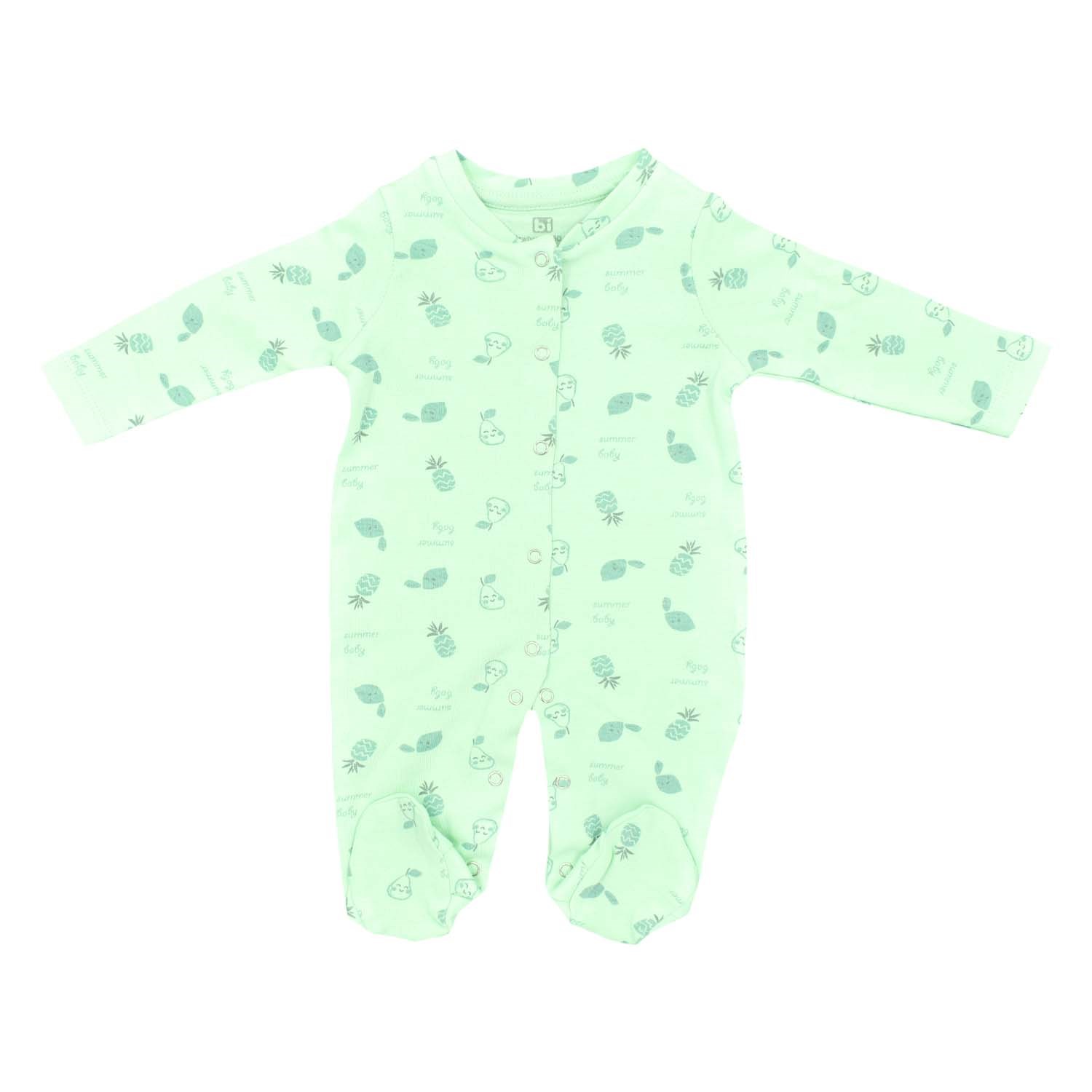 Bibaby Newborn Bebek Tulumu 60658 Yeşil